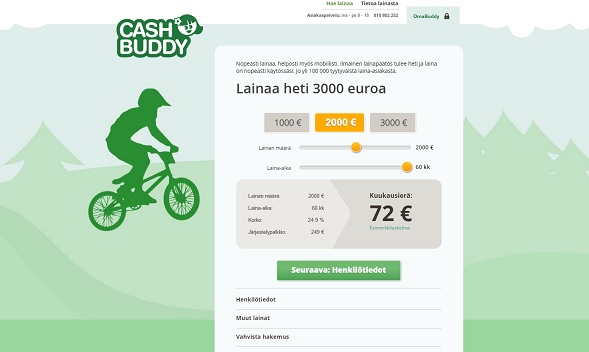 cashbuddy kulutusluotto