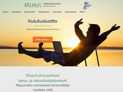Etua.fi laina on mihin tahansa tarkoitukseen sopiva täysin vakuudeton laina