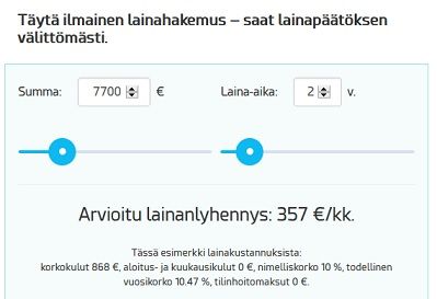 Simplia lainalaskuri on tarkka, helppo ja käytännöllinen.