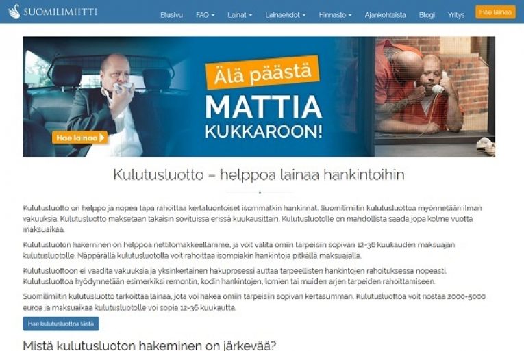 Suomilimiitti Kulutusluotto - Lainaa 2000-5000€ helposti: Lue kokemuksia!