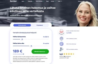 Sortter: Tuoreita kokemuksia palvelusta